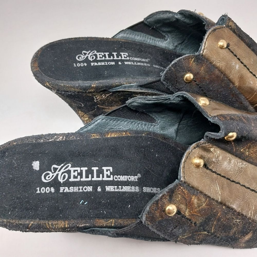 HELLE COMFORT CLOGS. SIZE 9.5. - Picture 10 of 16